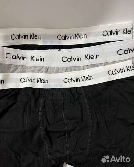 Мужские Трусы Calvin Klein Боксеры набор 3шт