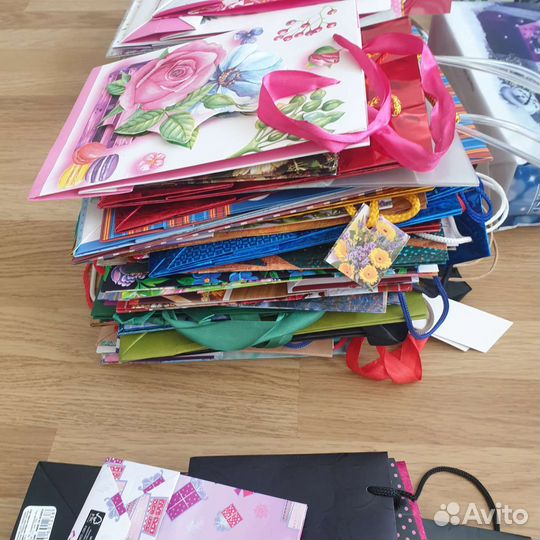 Крафт пакеты с ручками