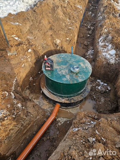 Септик под ключ, с оплатой за результат