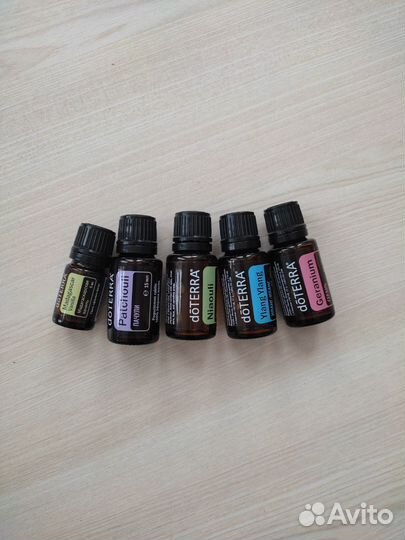 Новые эфирные масла doTerra пачули иланг розмарин