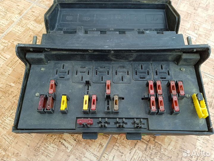 Блок предохранителей ваз 2107 карбюратор