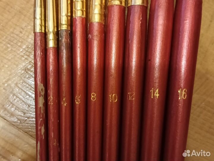 Кисти художественные плоские