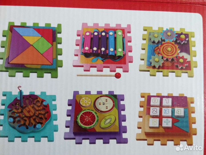 Конструктор кубики куб Монтессори