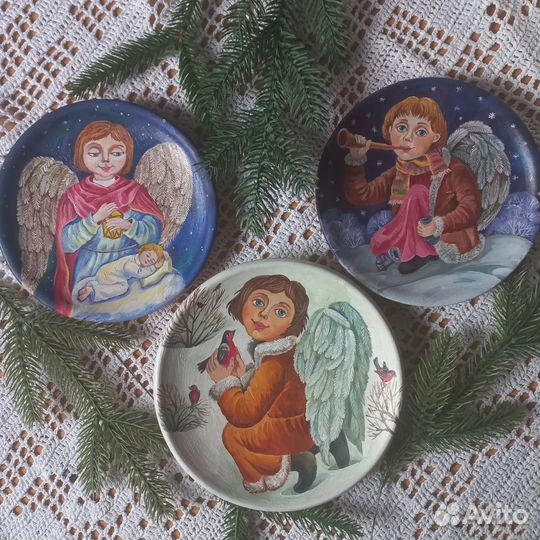 Тарелка декоративная, настенная