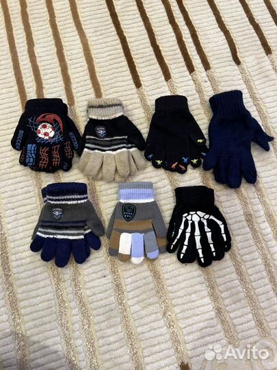 Перчатки и варежки 4-6 лет