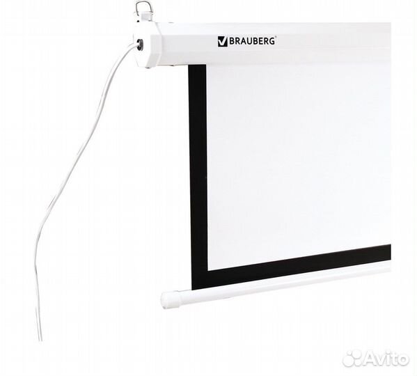 Экран проекционный настенный (180 на 240 см )