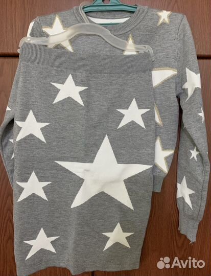 Костюм женский теплый трикотажный