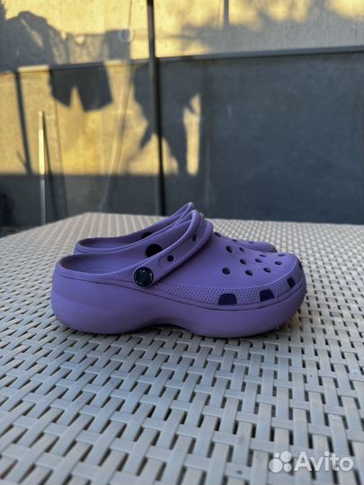 Crocs sabo Детские фиолетовые