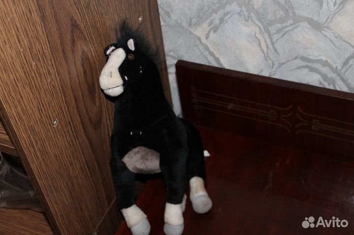 Мягкая игрушка лошадка