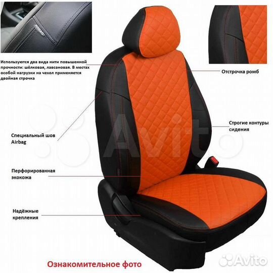 Авточехлы из экокожи. Модельные чехлы