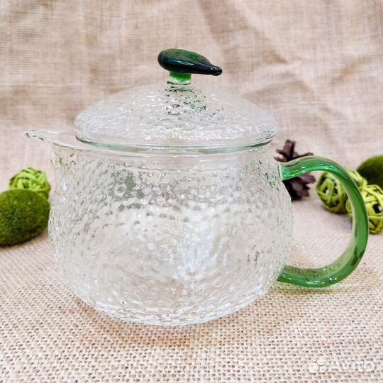 Заварочный чайник «Отбивное стекло», 600 мл