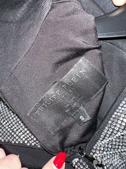 Платье в стразах вечернее Plein