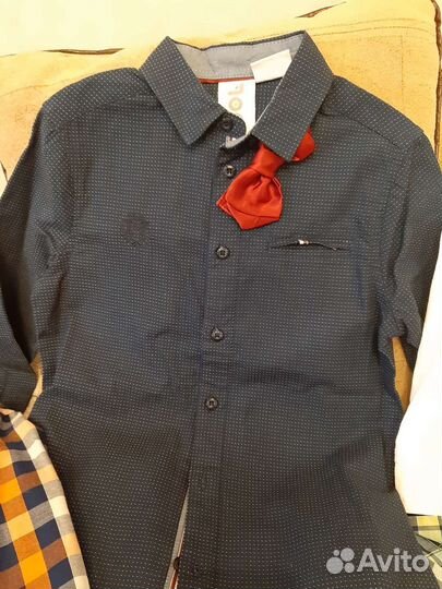 12 рубашек от 104 см