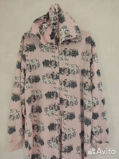 Пижама кигуруми Муми-тролли M-L