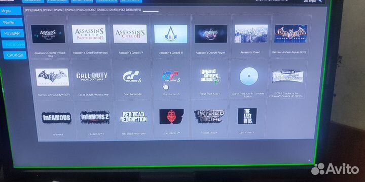 Ps3 Fat 320gb прошитая 21 игра