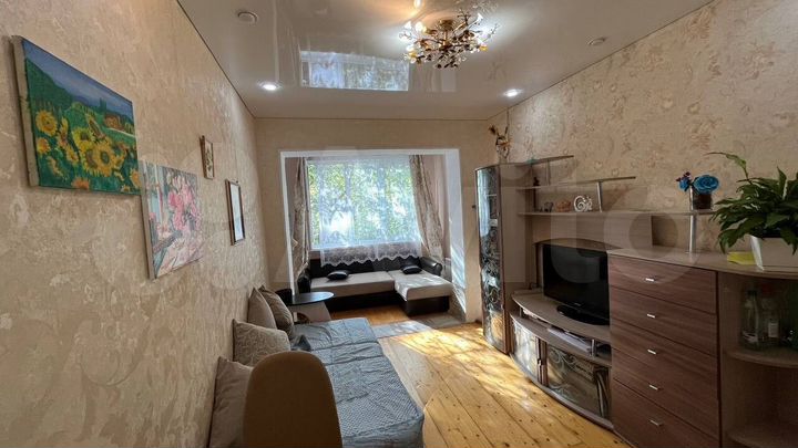 2-к. квартира, 58,1 м², 1/2 эт.