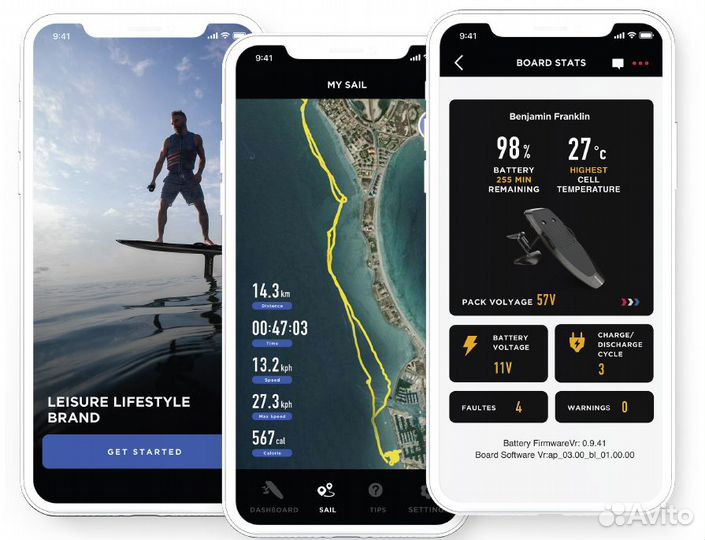 Летающая доска ефоил Pulseer с гарантией