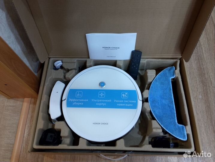 Робот пылесос моющий Honor