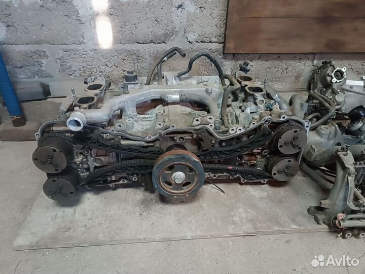 Двигатель subaru forester fb20