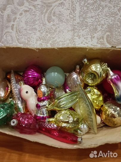 Елочные игрушки СССР