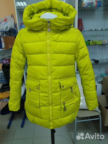 Зимнее пальто для девочки 116 122