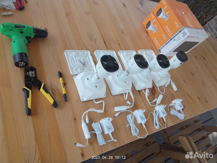 Камеры видеонаблюдения с установкой / Шеф монтаж