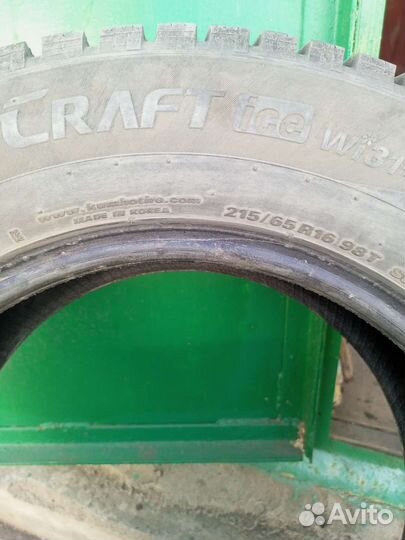 Kumho WinterCraft ice Wi31+ 215/65 R16