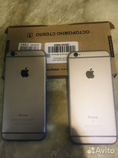iPhone 6s+,и 2 штуки SE