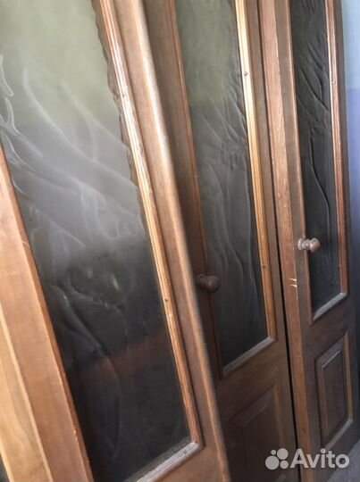Межкомнатные двери бу нат дерево распашные ручной