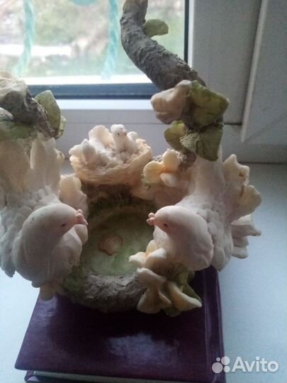 Сувенир Голуби с птенцами