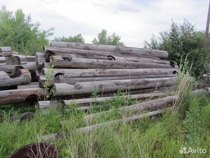 Срубы бревна