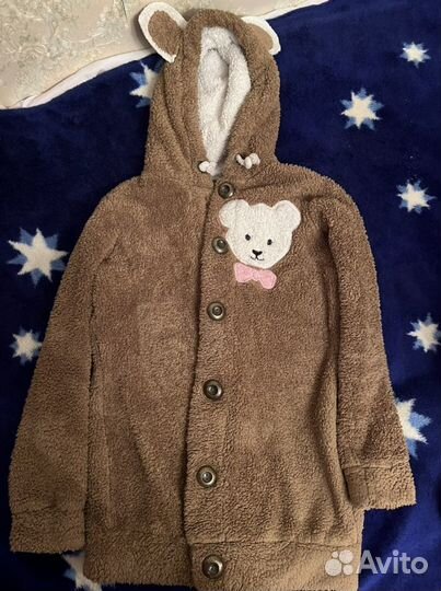 Теплая кофта для девочки