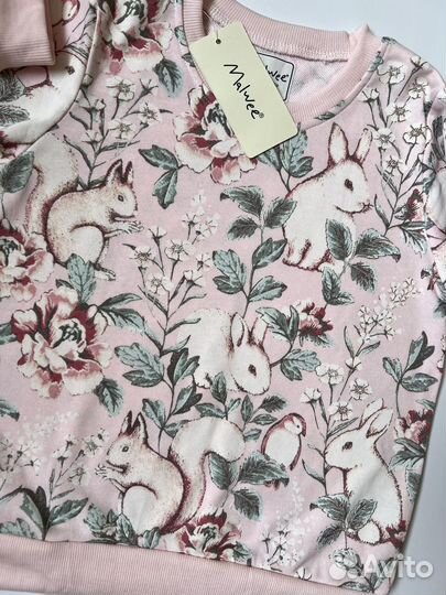 Свитшот для девочки malwee 116/122 новый