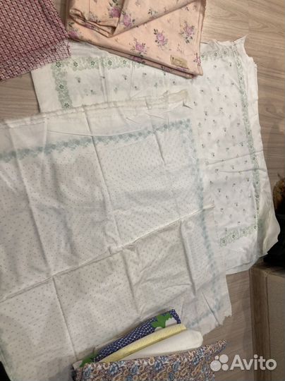 Отрез ткани ситец СССР