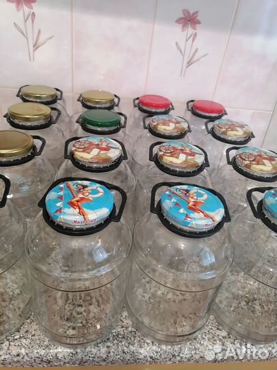 Банки стеклянные 3 литра