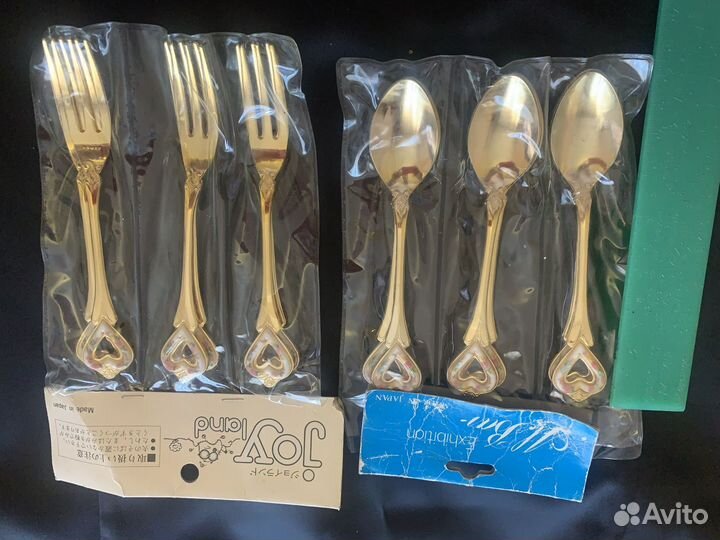 Десертные вилки ложки