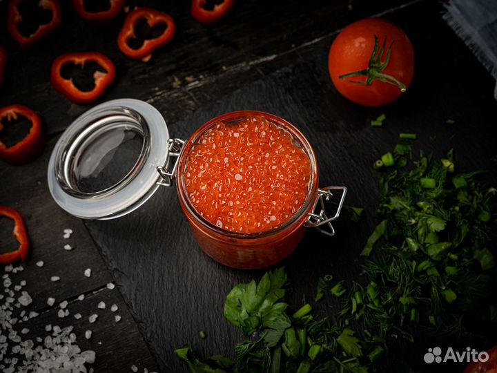 Красная икра Кеты 500 г. гост