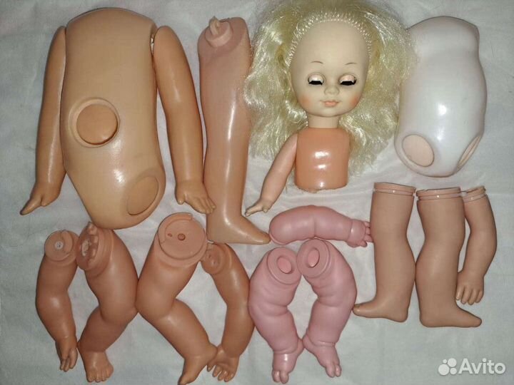 Тело и ручки от куклы Люды за