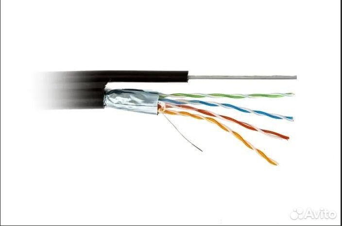 Витая пара в экране и без UTP\FTP cat5e