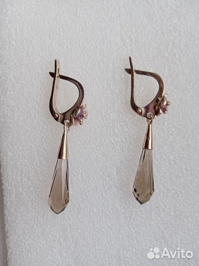 Серьги 875 проба СССР