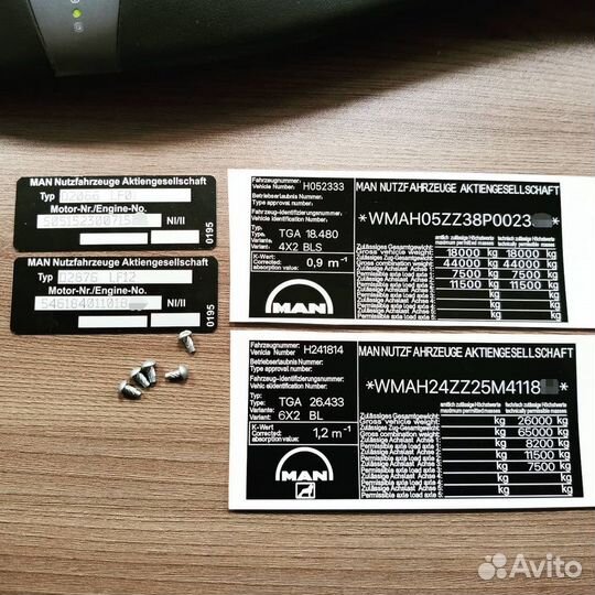 Заводские Вин таблички Наклейки шильдик все модели