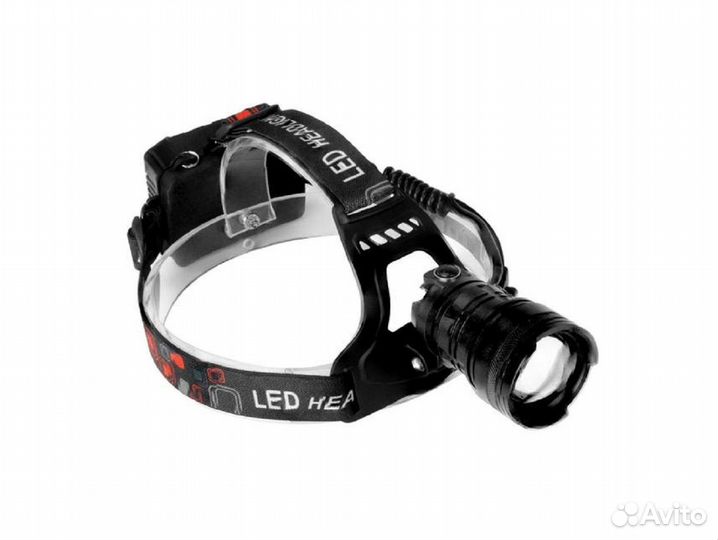 Налобный линзовый фонарь, новый