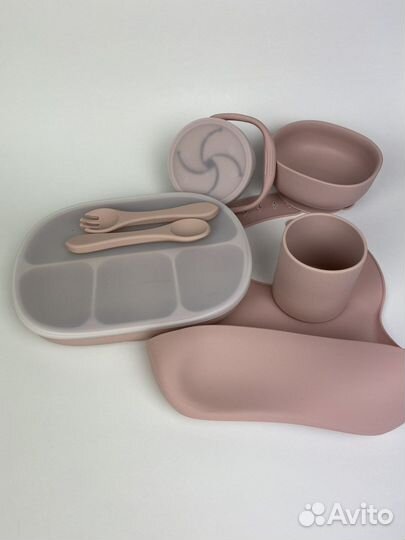 Набор силиконовой посуды для прикорма 7в1