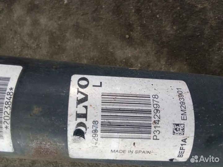 Амортизатор задний левый Volvo Xc60 B4204T26 2019