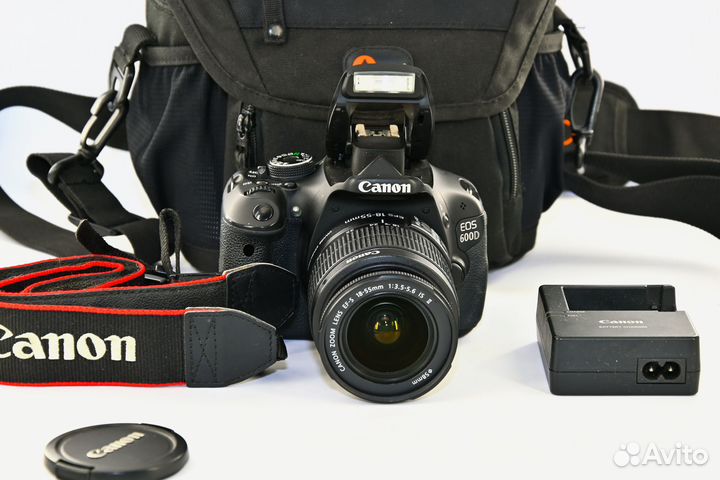 Canon EOS 600D/T3i 18.0MP цифрозеркалка kit 18-55