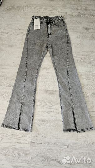 Джинсы клеш женские 42 44