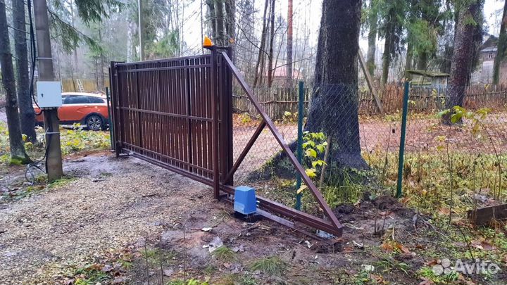 Откатные ворота