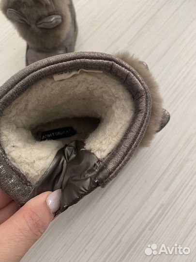 Зимние ботинки на девочку