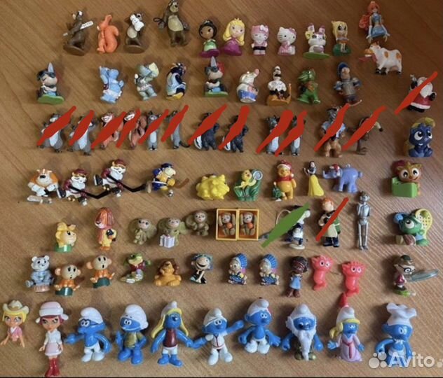 Игрушки из киндера