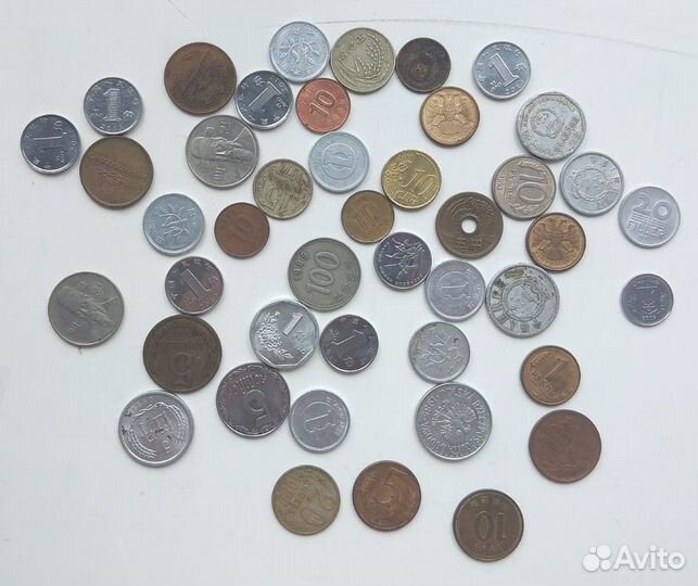 Лот различных монет